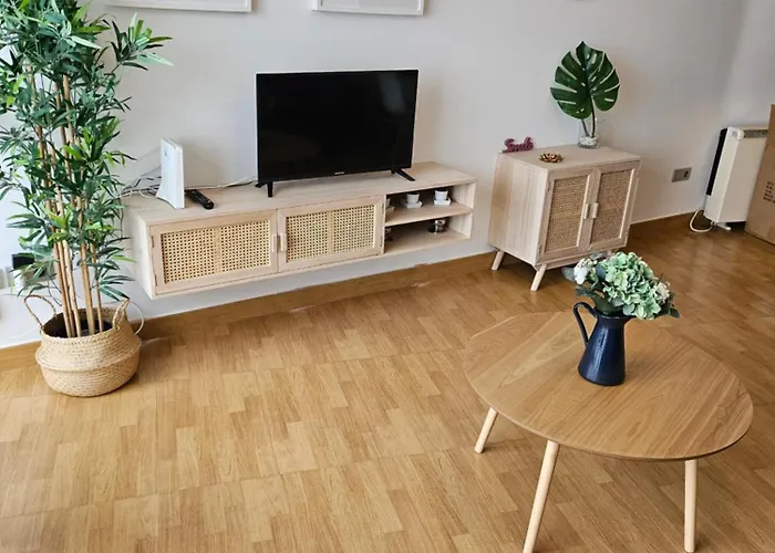 アパート Vivienda Con Increibles Vistas A La Playa De Riazor ア・コルーニャ